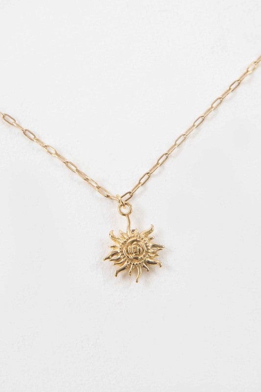 Lovoda Gold / OS Helio Charm Necklace