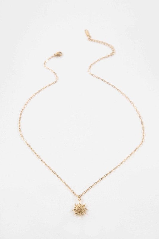 Lovoda Gold / OS Helio Charm Necklace