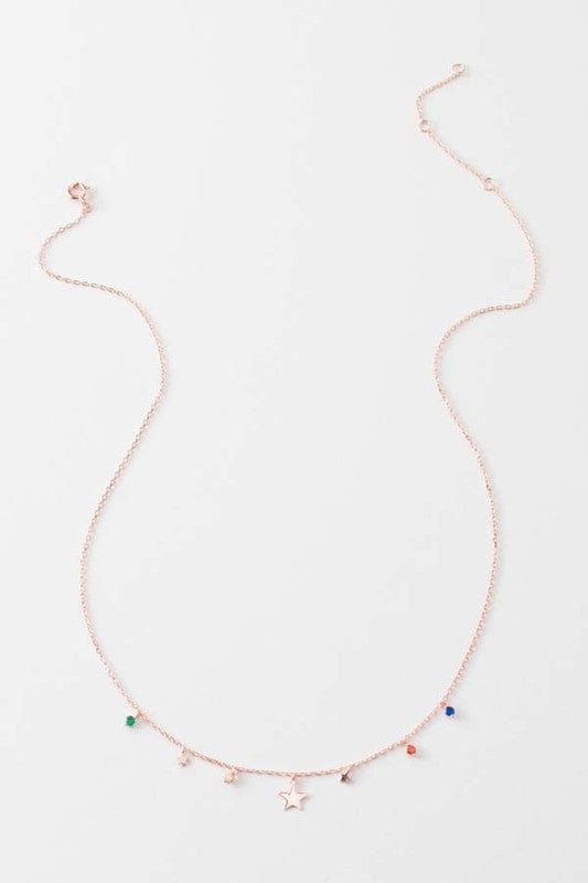 Lovoda Rose Gold / OS Color the Night Necklace