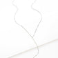 Lovoda Silver / OS Chain Lariat Necklace